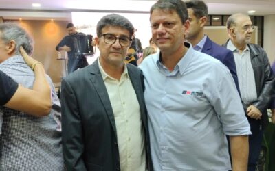 Presidente da AIRVO participa de recepção ao governador Tarcísio de Freitas